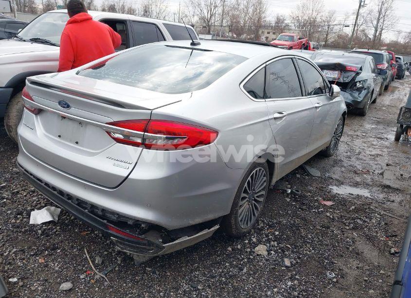 Photo 4 of 2017 Ford Fusion TITANIUM (VIN 3FA6P0K94HR404504)