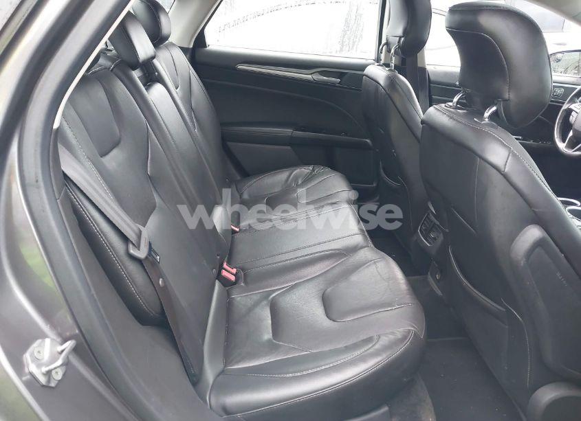 Photo 8 of 2013 Ford Fusion TITANIUM (VIN 3FA6P0K95DR269186)