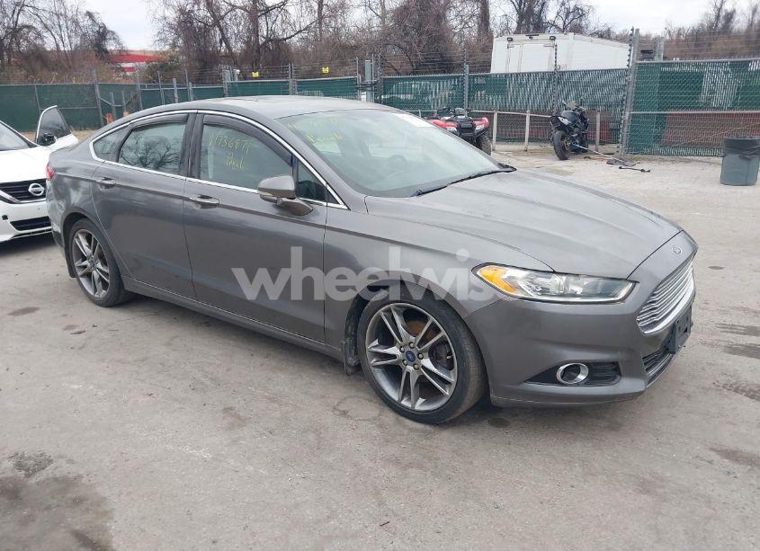 2013 Ford Fusion TITANIUM (VIN 3FA6P0K95DR357347) main photo