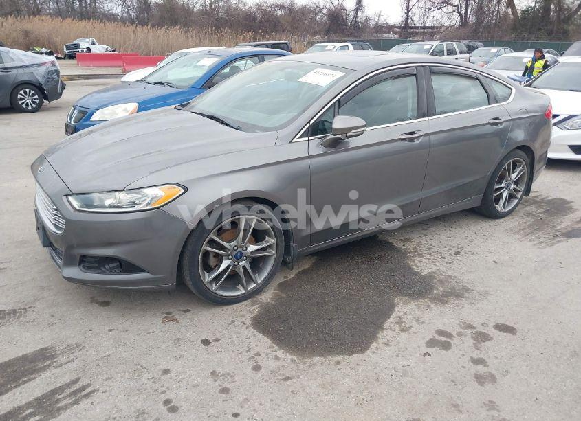 Photo 2 of 2013 Ford Fusion TITANIUM (VIN 3FA6P0K95DR357347)