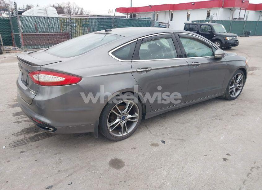 Photo 4 of 2013 Ford Fusion TITANIUM (VIN 3FA6P0K95DR357347)