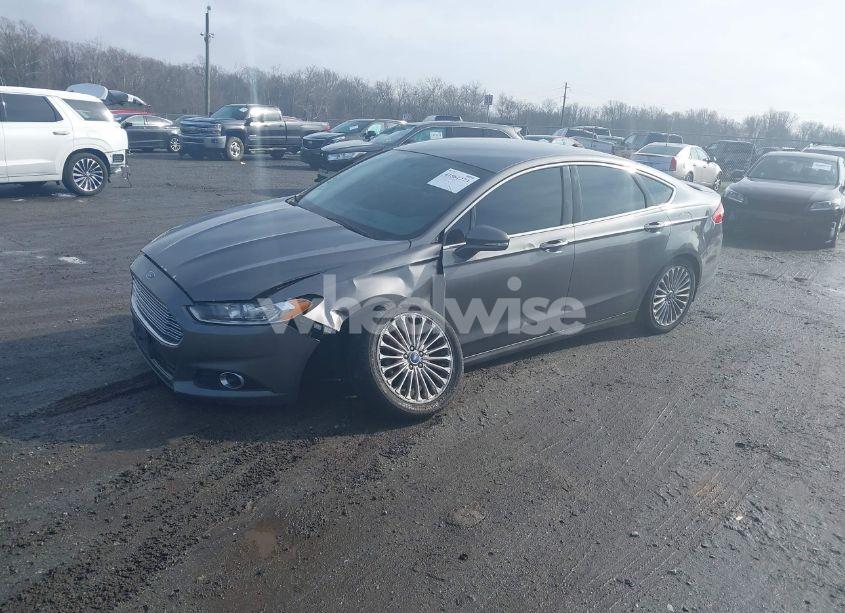 Photo 2 of 2013 Ford Fusion TITANIUM (VIN 3FA6P0K95DR365433)