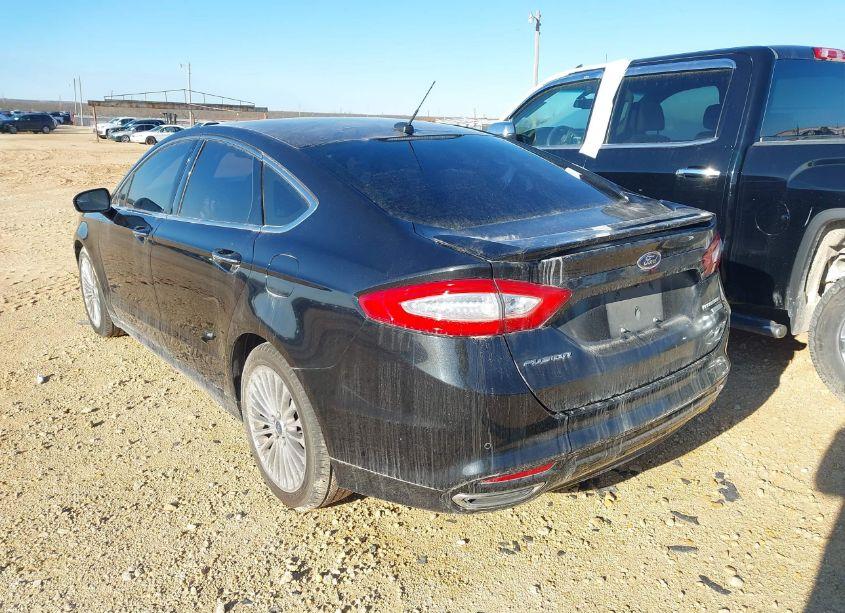 Photo 3 of 2014 Ford Fusion TITANIUM (VIN 3FA6P0K95ER179991)