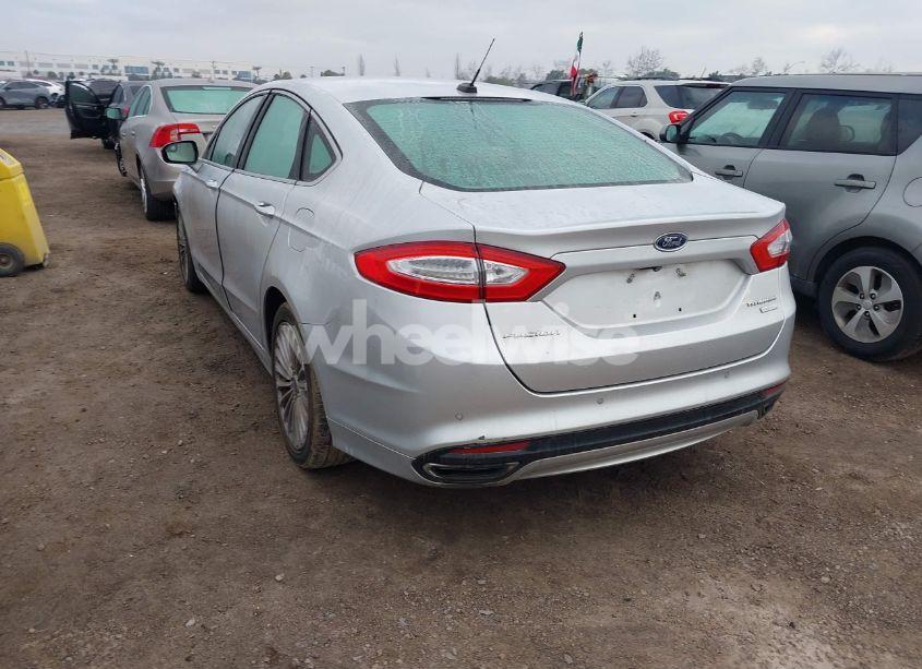 Photo 3 of 2014 Ford Fusion TITANIUM (VIN 3FA6P0K95ER328657)