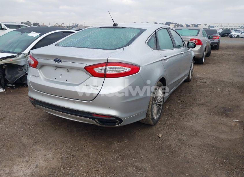Photo 4 of 2014 Ford Fusion TITANIUM (VIN 3FA6P0K95ER328657)
