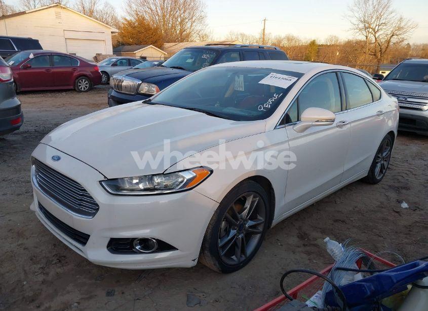 Photo 2 of 2014 Ford Fusion TITANIUM (VIN 3FA6P0K95ER349301)