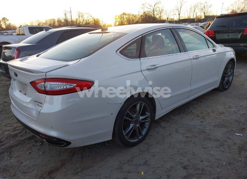 Photo 4 of 2014 Ford Fusion TITANIUM (VIN 3FA6P0K95ER349301)