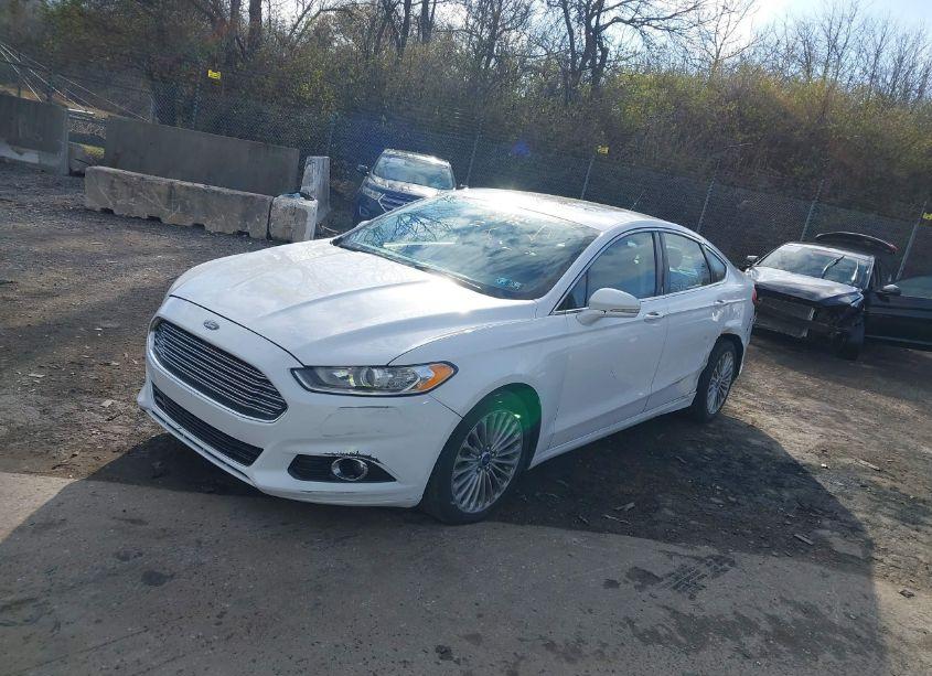 Photo 2 of 2015 Ford Fusion TITANIUM (VIN 3FA6P0K95FR144885)