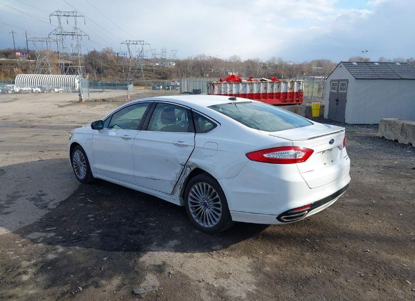 Photo 3 of 2015 Ford Fusion TITANIUM (VIN 3FA6P0K95FR144885)