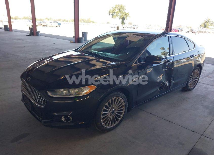 Photo 2 of 2015 Ford Fusion TITANIUM (VIN 3FA6P0K95FR238233)