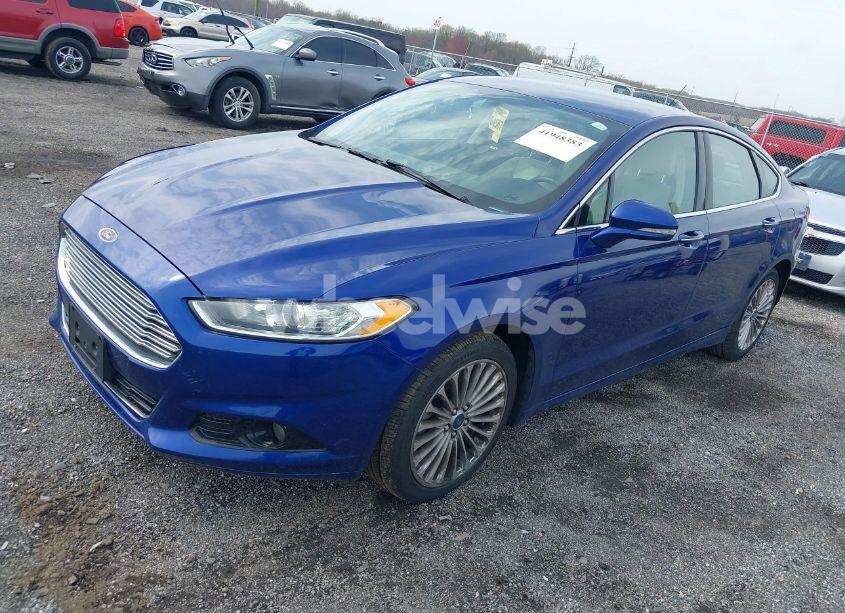 Photo 2 of 2015 Ford Fusion TITANIUM (VIN 3FA6P0K95FR282314)