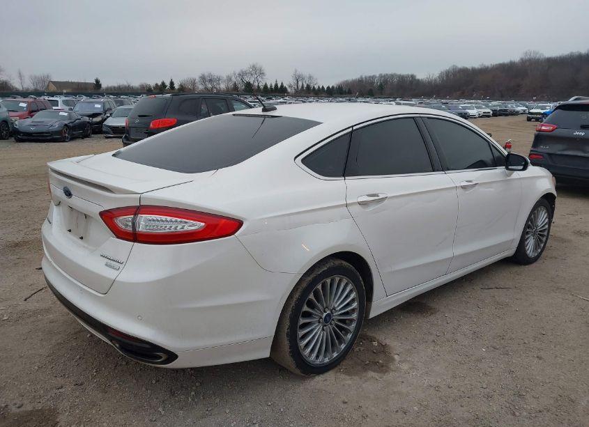 Photo 4 of 2015 Ford Fusion TITANIUM (VIN 3FA6P0K95FR307454)