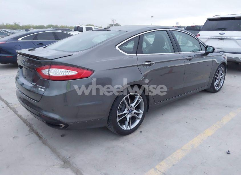 Photo 4 of 2016 Ford Fusion TITANIUM (VIN 3FA6P0K95GR156309)
