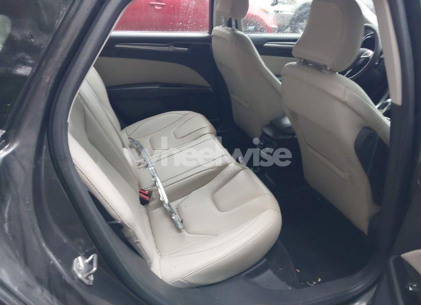 Photo 8 of 2016 Ford Fusion TITANIUM (VIN 3FA6P0K95GR212393)