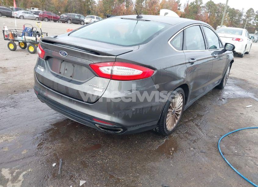 Photo 4 of 2016 Ford Fusion TITANIUM (VIN 3FA6P0K95GR361208)