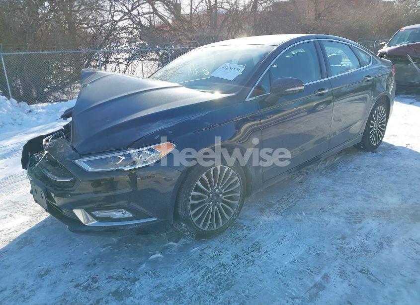 Photo 2 of 2017 Ford Fusion TITANIUM (VIN 3FA6P0K95HR168106)