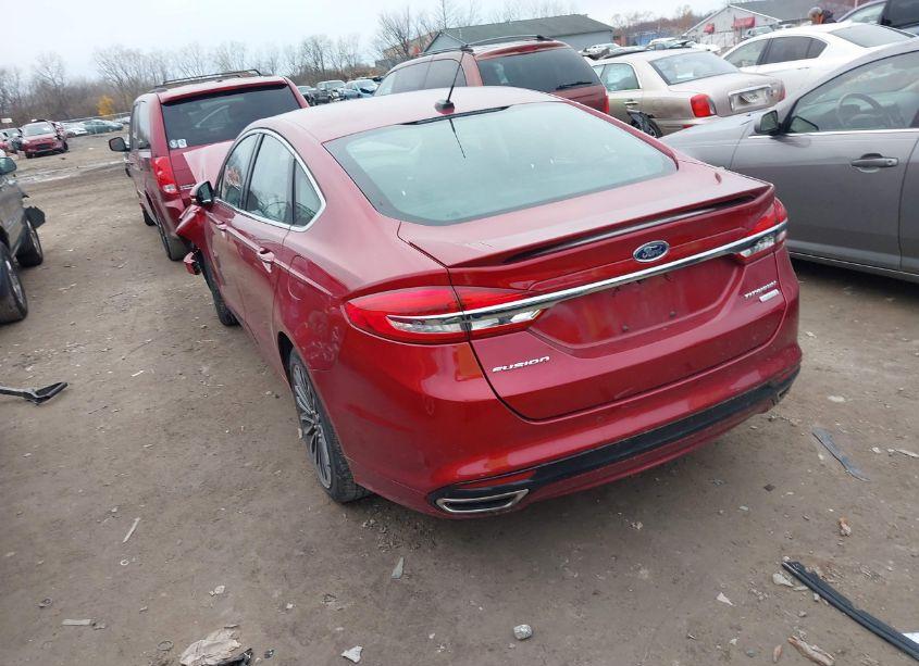 Photo 3 of 2017 Ford Fusion TITANIUM (VIN 3FA6P0K95HR185990)