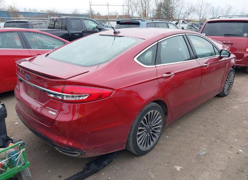 Photo 4 of 2017 Ford Fusion TITANIUM (VIN 3FA6P0K95HR185990)