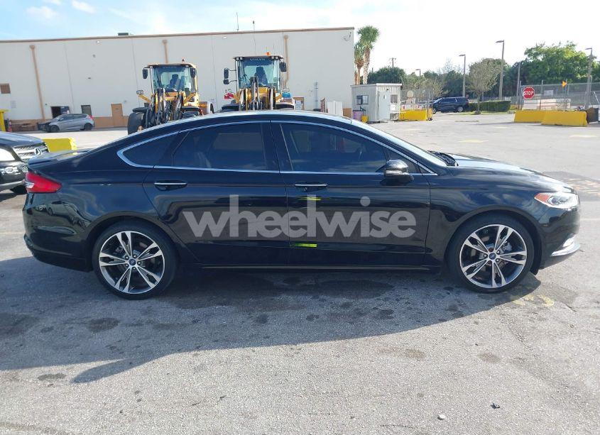 Photo 13 of 2017 Ford Fusion TITANIUM (VIN 3FA6P0K95HR393030)