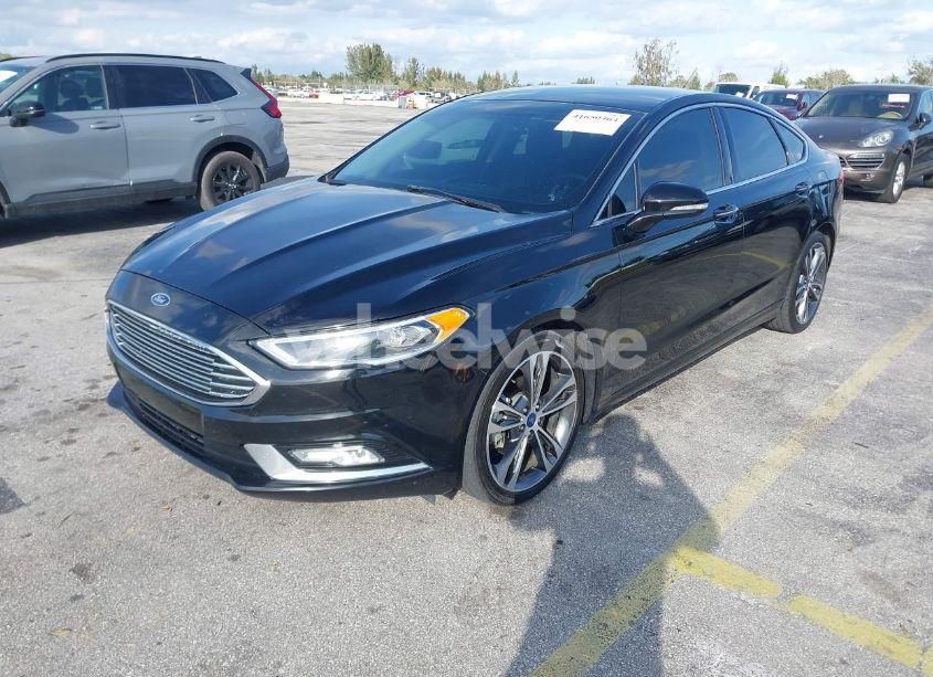 Photo 2 of 2017 Ford Fusion TITANIUM (VIN 3FA6P0K95HR393030)