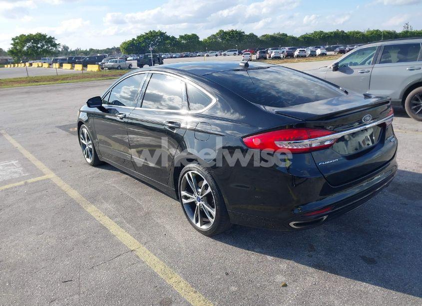 Photo 3 of 2017 Ford Fusion TITANIUM (VIN 3FA6P0K95HR393030)