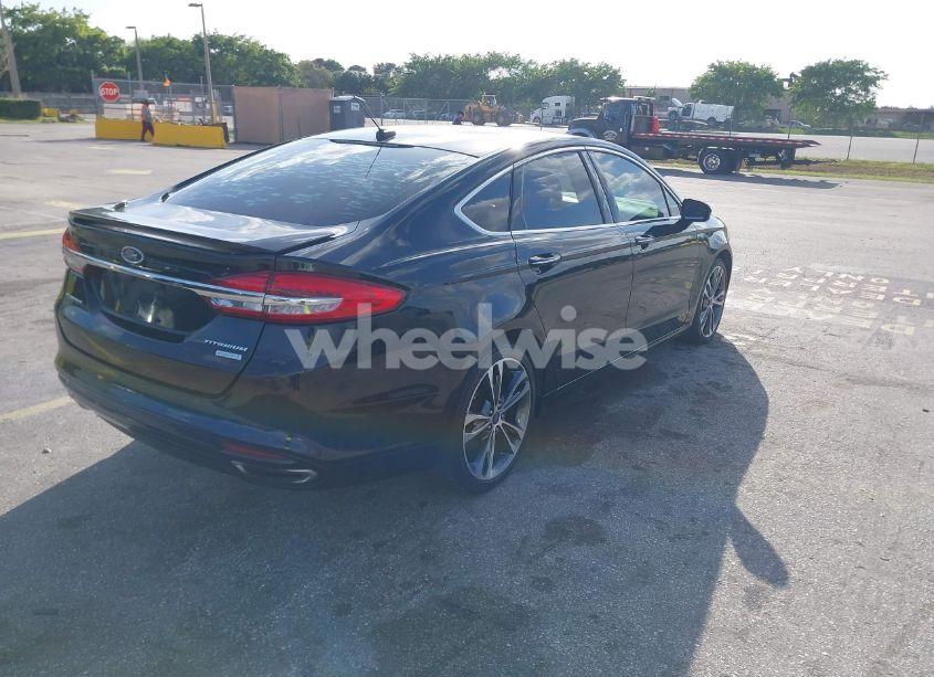 Photo 4 of 2017 Ford Fusion TITANIUM (VIN 3FA6P0K95HR393030)