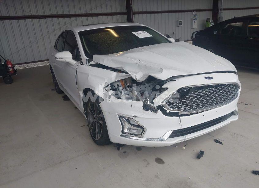 2019 Ford Fusion TITANIUM (VIN 3FA6P0K95KR271291) main photo