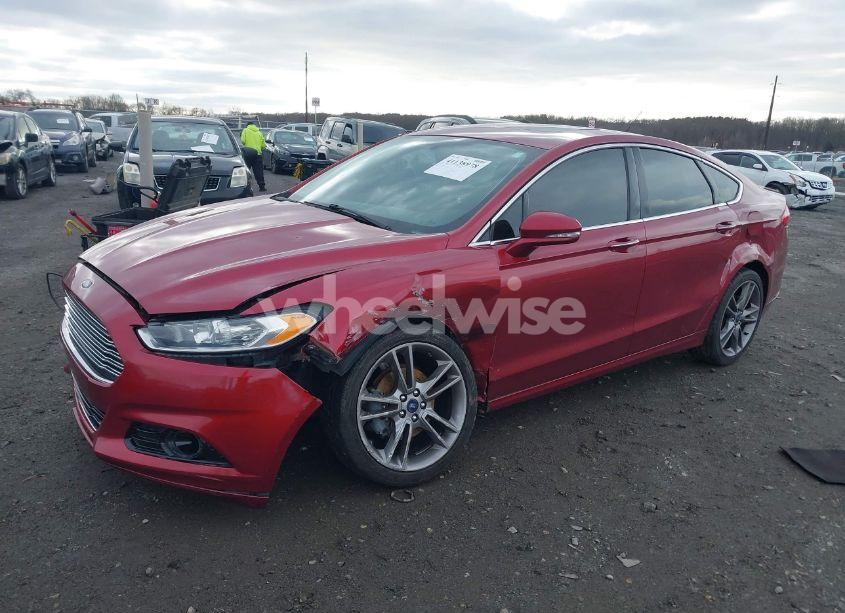 Photo 2 of 2013 Ford Fusion TITANIUM (VIN 3FA6P0K96DR138896)