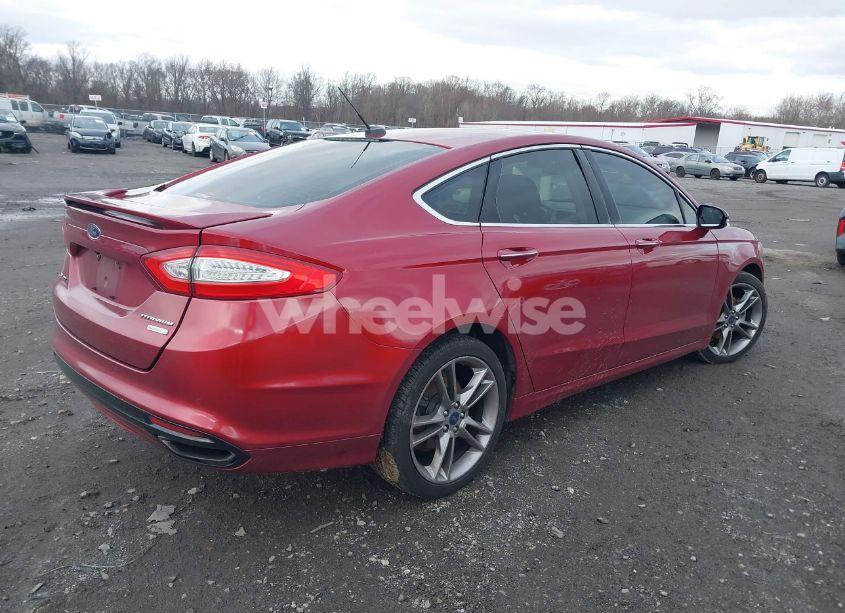 Photo 4 of 2013 Ford Fusion TITANIUM (VIN 3FA6P0K96DR138896)