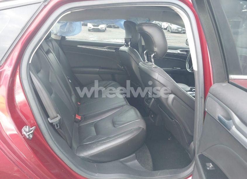 Photo 8 of 2013 Ford Fusion TITANIUM (VIN 3FA6P0K96DR138896)