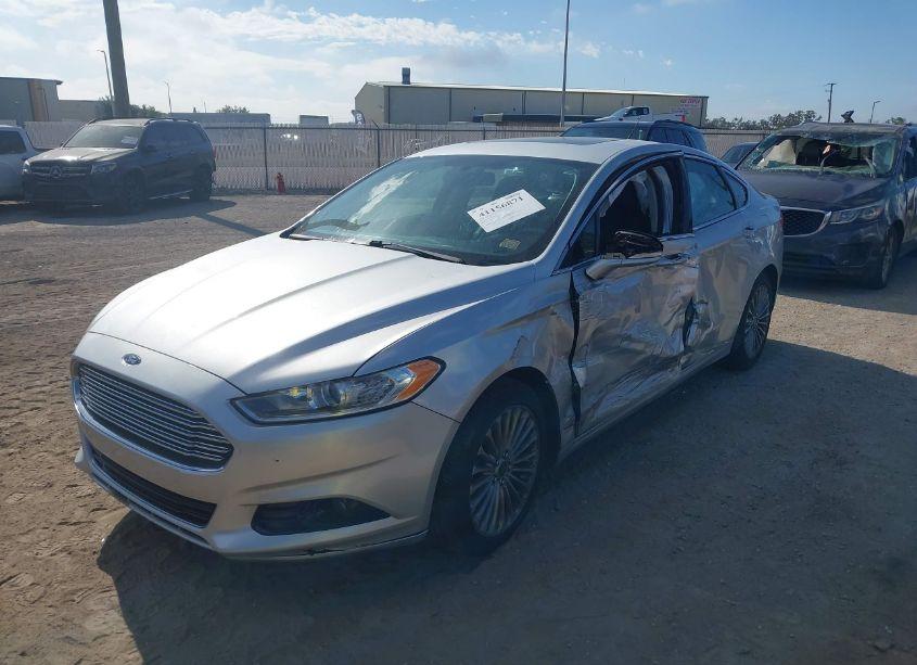 Photo 2 of 2014 Ford Fusion TITANIUM (VIN 3FA6P0K96ER299833)