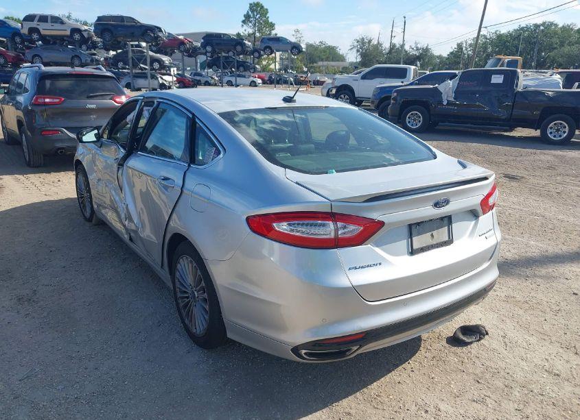 Photo 3 of 2014 Ford Fusion TITANIUM (VIN 3FA6P0K96ER299833)