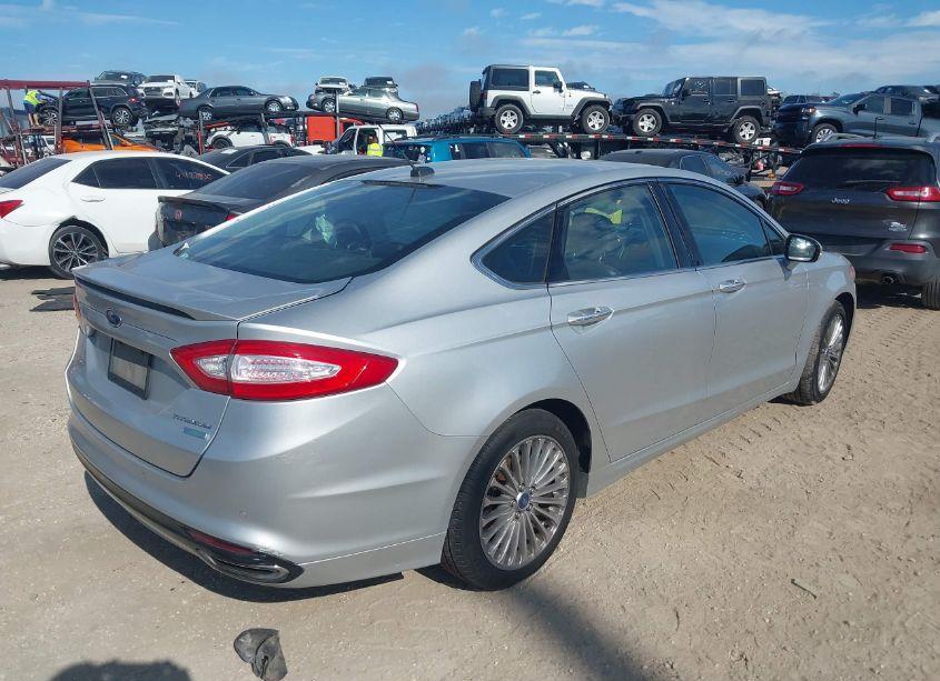 Photo 4 of 2014 Ford Fusion TITANIUM (VIN 3FA6P0K96ER299833)