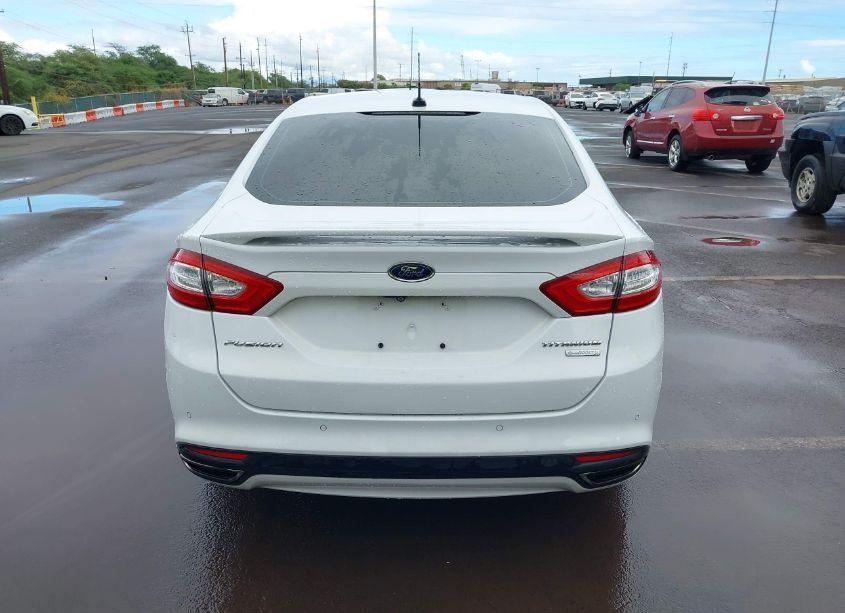 Photo 16 of 2014 Ford Fusion TITANIUM (VIN 3FA6P0K96ER299945)