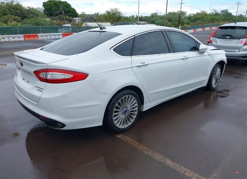 Photo 4 of 2014 Ford Fusion TITANIUM (VIN 3FA6P0K96ER299945)