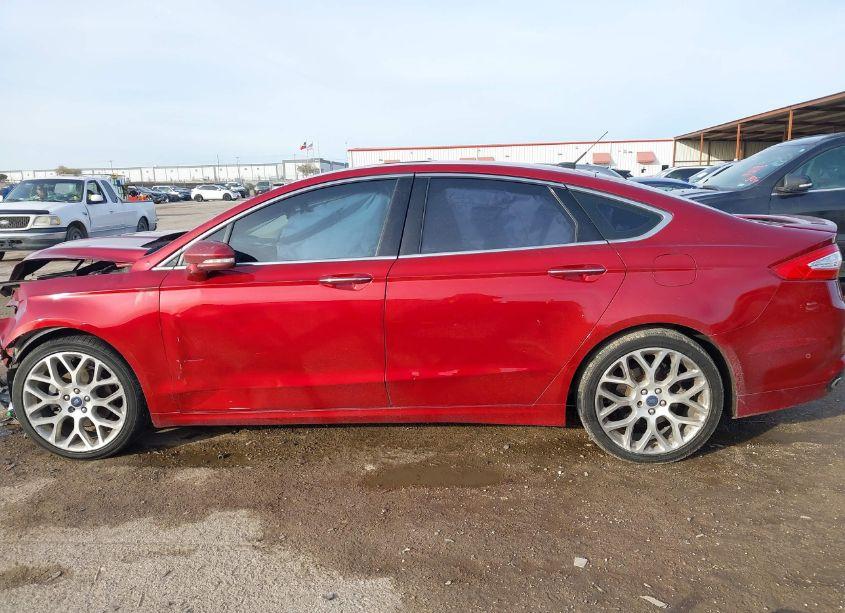 Photo 13 of 2014 Ford Fusion TITANIUM (VIN 3FA6P0K96ER354636)