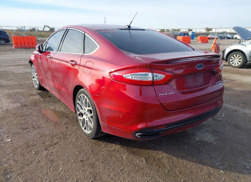 Photo 3 of 2014 Ford Fusion TITANIUM (VIN 3FA6P0K96ER354636)