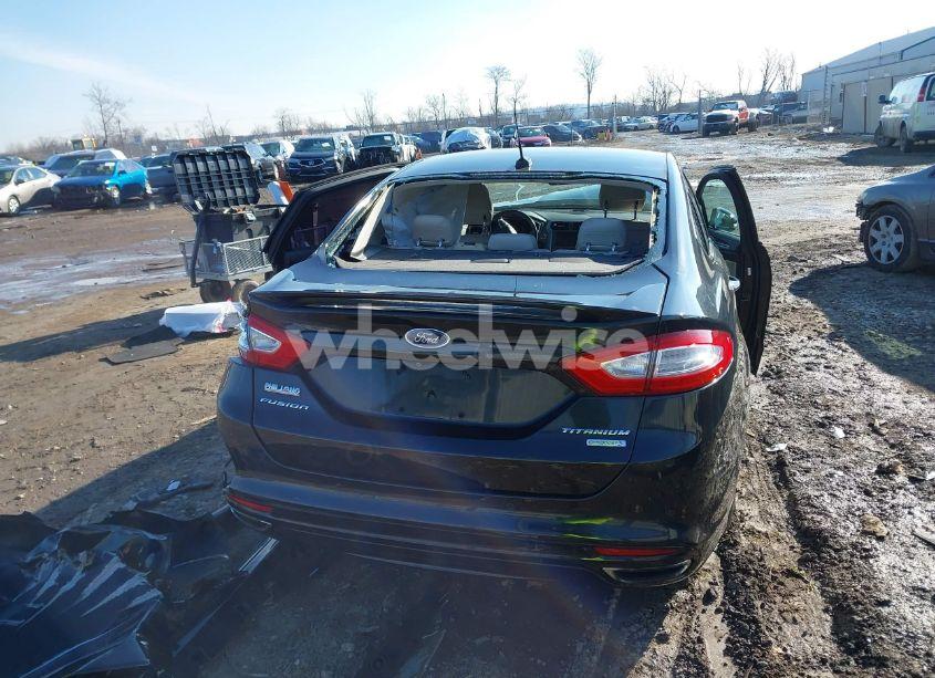 Photo 17 of 2015 Ford Fusion TITANIUM (VIN 3FA6P0K96FR113967)