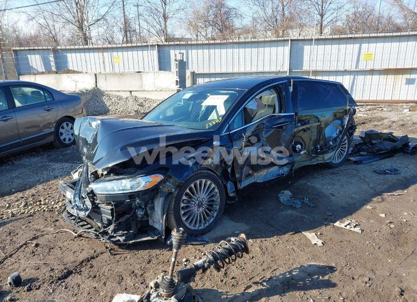 Photo 2 of 2015 Ford Fusion TITANIUM (VIN 3FA6P0K96FR113967)