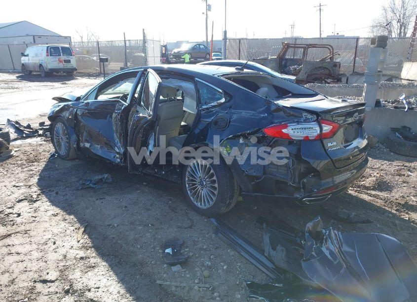 Photo 3 of 2015 Ford Fusion TITANIUM (VIN 3FA6P0K96FR113967)