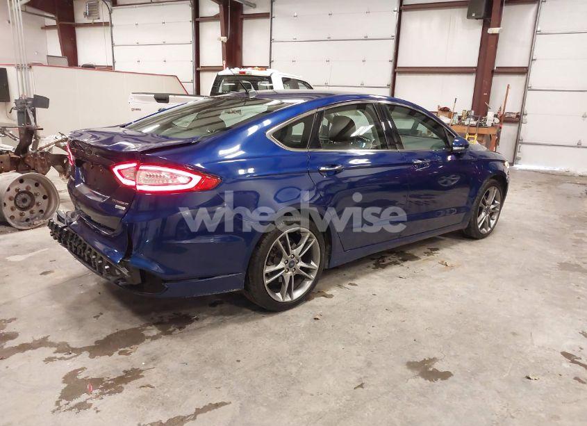 Photo 4 of 2015 Ford Fusion TITANIUM (VIN 3FA6P0K96FR212353)