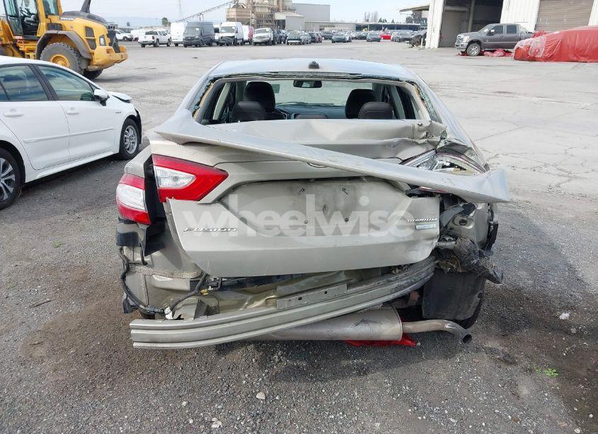 Photo 16 of 2015 Ford Fusion TITANIUM (VIN 3FA6P0K96FR227791)