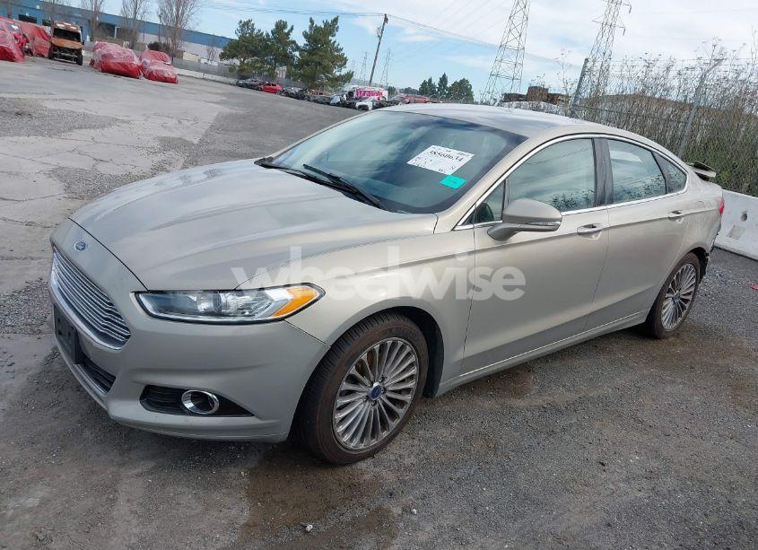 Photo 2 of 2015 Ford Fusion TITANIUM (VIN 3FA6P0K96FR227791)