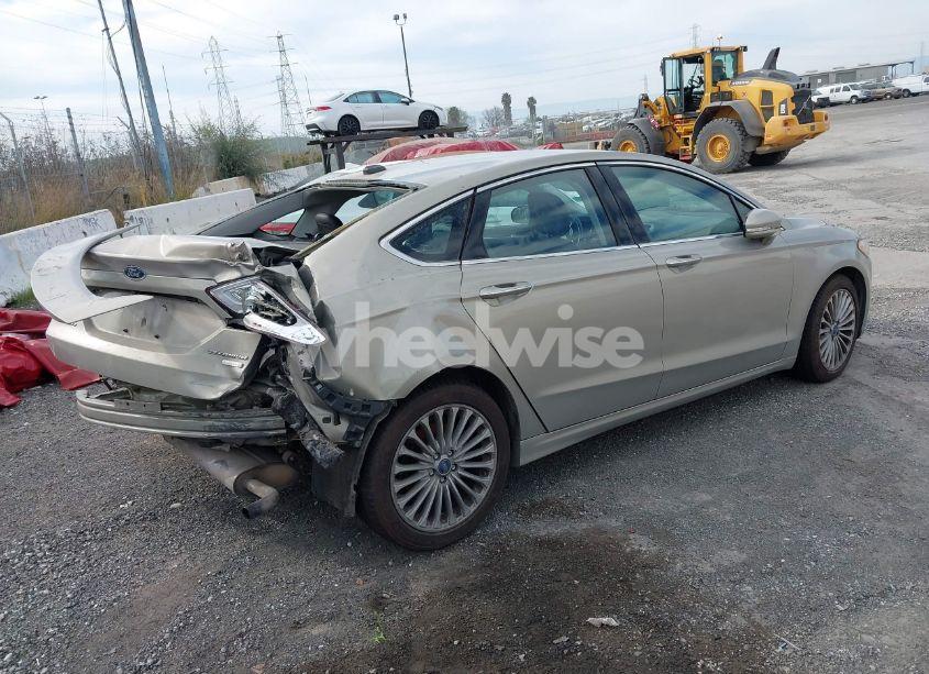 Photo 4 of 2015 Ford Fusion TITANIUM (VIN 3FA6P0K96FR227791)