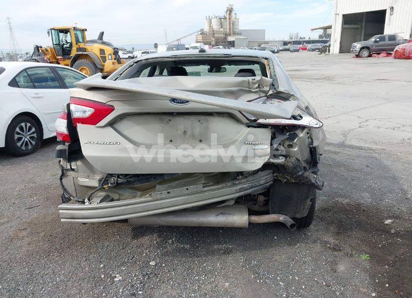 Photo 6 of 2015 Ford Fusion TITANIUM (VIN 3FA6P0K96FR227791)