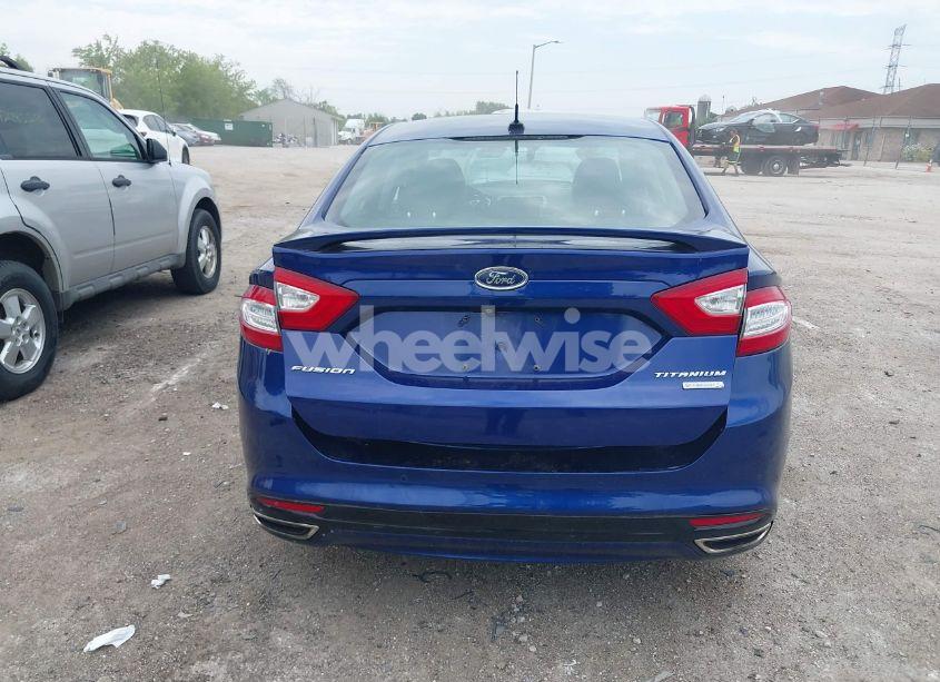 Photo 16 of 2015 Ford Fusion TITANIUM (VIN 3FA6P0K96FR244767)