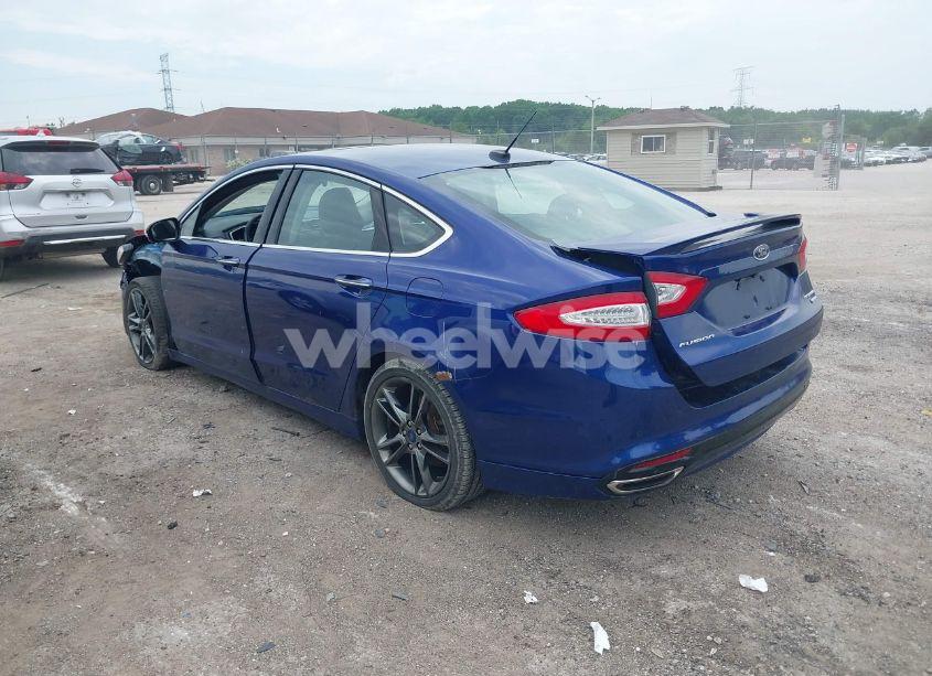 Photo 3 of 2015 Ford Fusion TITANIUM (VIN 3FA6P0K96FR244767)