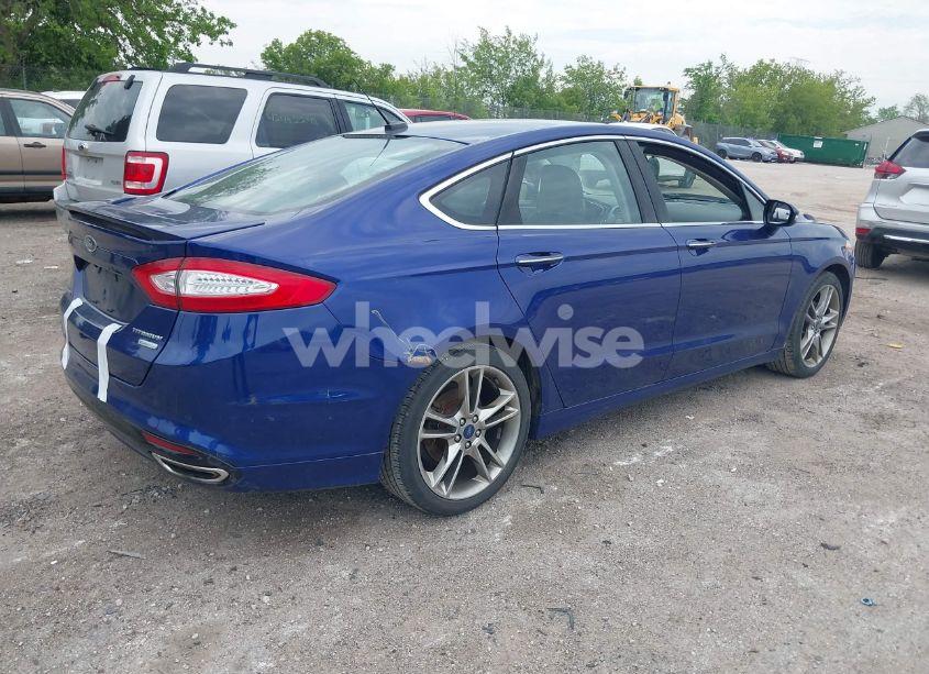 Photo 4 of 2015 Ford Fusion TITANIUM (VIN 3FA6P0K96FR244767)