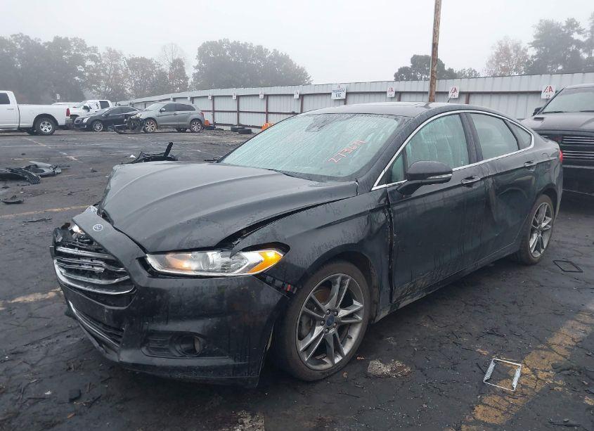 Photo 2 of 2015 Ford Fusion TITANIUM (VIN 3FA6P0K96FR273671)