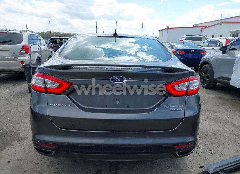 Photo 17 of 2015 Ford Fusion TITANIUM (VIN 3FA6P0K96FR283763)